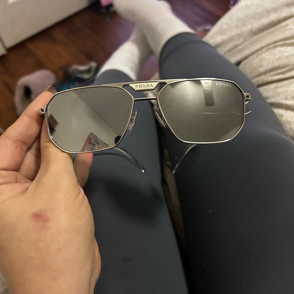 Authentic Prada Aviator Sunglassess